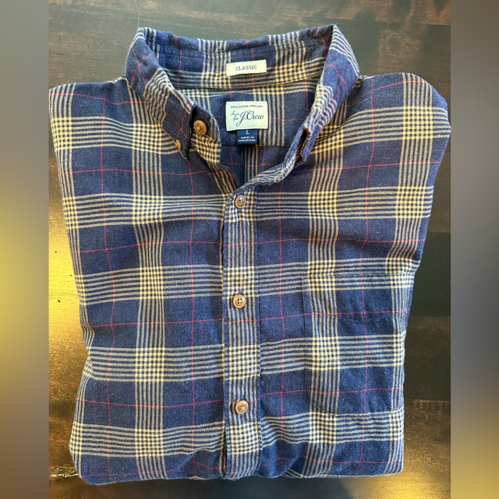 Men’s JCrew Classic Flannel